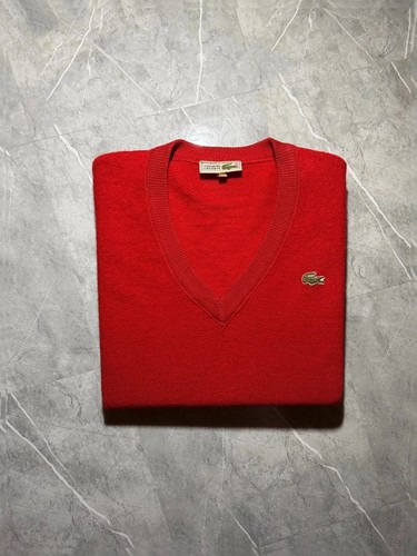 Vintage lacoste neck - lacoste, v-neck