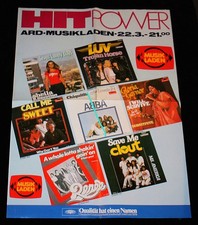 ARD - Musikladen ,altes Werbe Poster