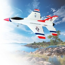 Gebraucht - RC ferngesteuertes F16 Jet Kampfflugzeug, Flugzeug, 2,4Ghz Flieger A