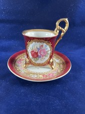 VINTAGE KPM PORCELAIN FOOTED