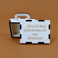Geldgeschenk Weißer Mini