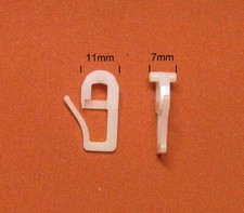 Gardinengleiter 7mm breit für