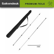 2PCS Teleskop Zeltstange Alu