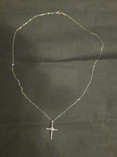 Kette mit kreuz sterlingsilber - kette,