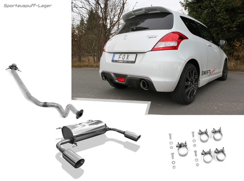 Fox duplex racinganlage suzuki - duplex,
