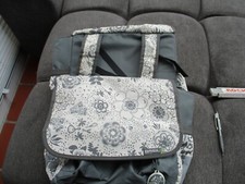 Basil  Doppelte Fahrradtasche  für Gepäckträger Grau Hellgrau