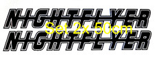 Dekor Aufkleber Nightflyer 2x