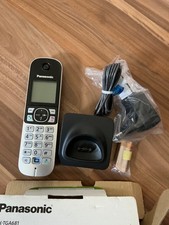 Panasonic KX-TGA681EXB Mobilteil für KX-TG68xx Serie inkl. Ladeschale schwarz