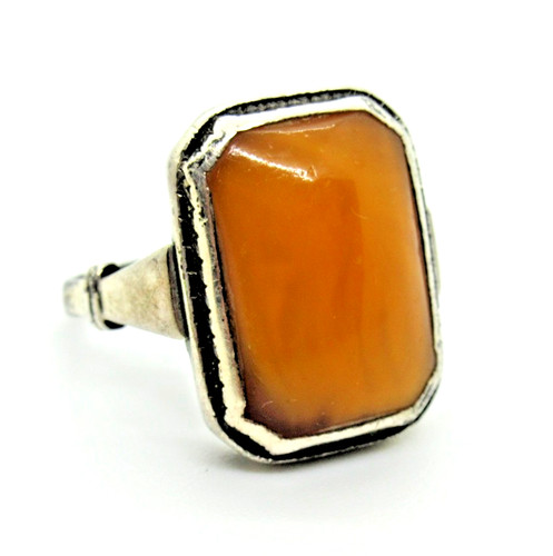 Original art deco ring 900er - original,