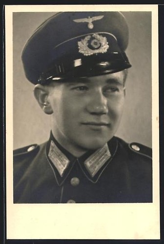 German foto soldat - foto-ak, des