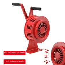 Handkurbelsirene120db Notfall-Sicherheitsalarm Sirene Manuell Luftschutzsirene