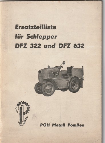 Ddr schlepper traktor - traktor, 322
