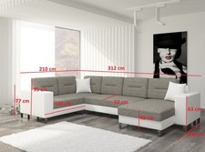 Wohnlandschaft U Form Moderne