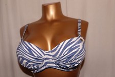 PRIMA DONNA unterlegtes Bikini Top RAVENA 4008416 adriatic blue blau/weiß NEU