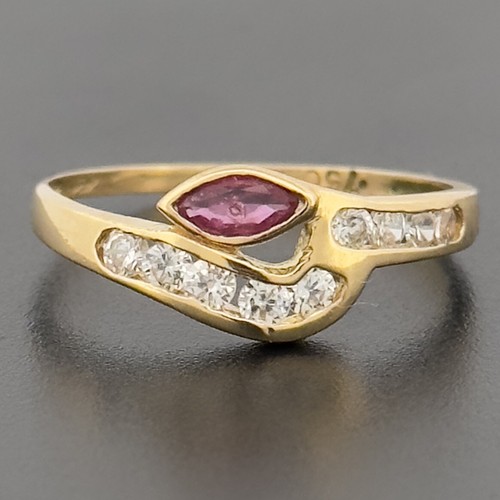 Gelbgold rubin cluster - kt,