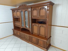 Echtholz Wohnzimmerschrank Wohnwand Barock Rarität Antiquität