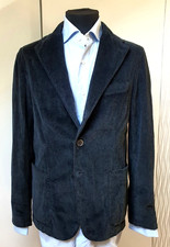 Barena Venezia Sakko Cord / Blazer Corduroy Navy Cotton-Elastan 46