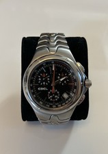 EBEL Sportwave Ref. E9251K51 - Chronograph - Stahl, Zifferblatt schwarz