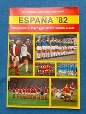 Bergmann WM/WC Espana 82  komplettes sehr gutes Top Album mit allen Stickern