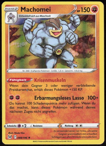 Pokemon tcg machomei - tcg,