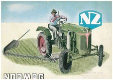 Prospekt Normag  Zorge Dieselschlepper aus den 50-iger Jahren selten ??