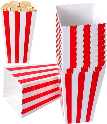 Popcorn boxen stück rot - popcorn,