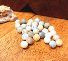 30 Edelsteinperlen Blumen