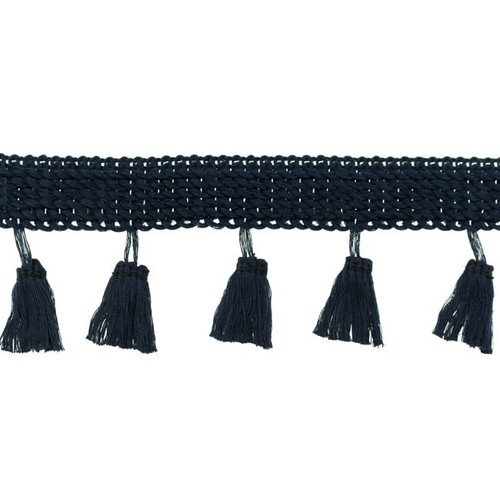Boho quastenborte marine - ,