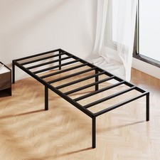 Bettgestell Klappbett Geräuscharm Tragkraft 200kg Einzelbett Metallbett 90x200cm