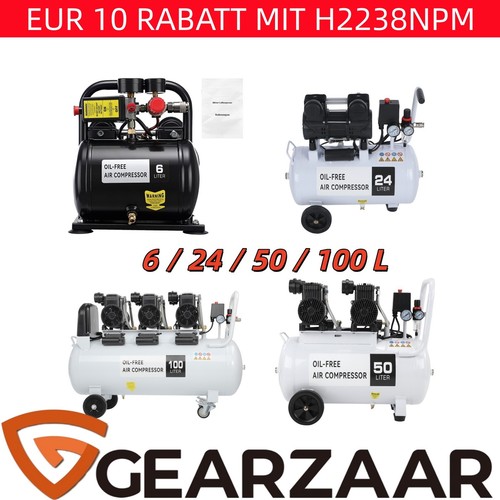 Flüsterkompressor 100l - flüsterkompressor, 6-100l