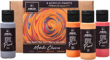 Acrylfarben Set, 4 Farben (60