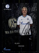 Klaus Fischer Autogrammkarte