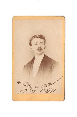 Hermann meyer cdv foto - hermann,