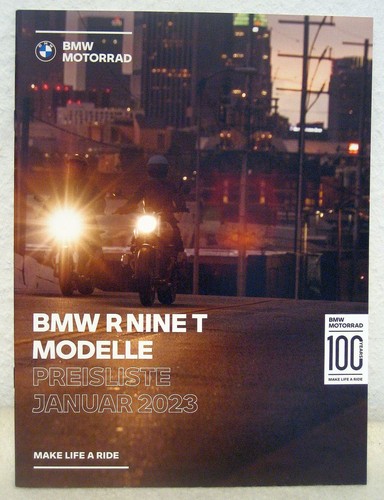 Bmw motorrad prospekt nine - prospekt:,