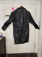 alte antike  Feuerwehr-lederjacke