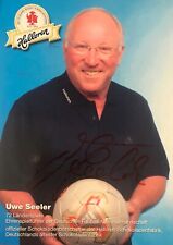 Autogramm Uwe Seeler Vize