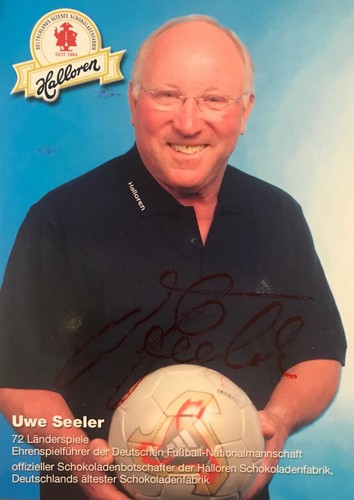 Autogramm uwe seeler - uwe, vize