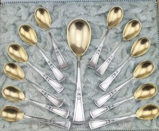 Jugendstil Eisbesteck in Box