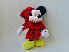 Disney Mickey Mouse im Morgenmantel Bademantel Stofftier Plüschtier (T185)