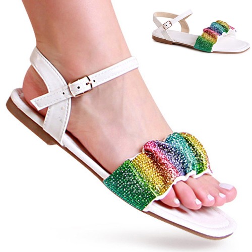 Damenschuhe glitzer sandalen - damenschuhe,