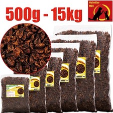 Seidenraupen getrocknet wie Mehlwürmer Gammarus Koi Fischfutter Seiden Raupen