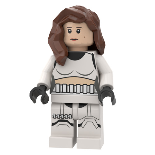 Custom minifigur female - custom,