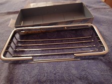 Dusch Seifenablage Messing Verchromt - 19x9cm Groß - 3cm Hoch - Neu nur Gelagert