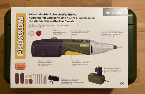 Anzeigeproxxon 29800 akku - anzeigeproxxon,