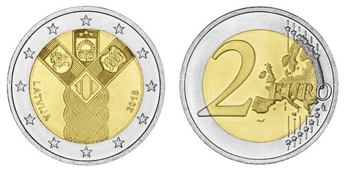 Lettland euro 100 - euro,