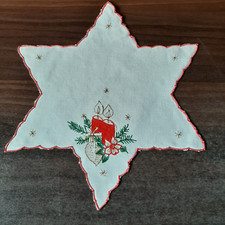 Weihnachtsdeckchen 2 Stück