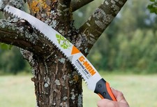 Astsäge gebogene Handsäge im Holster G-MAN Profi Säge für Holz made in Sweden