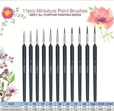 Pinsel Modellbau-Pinsel Set