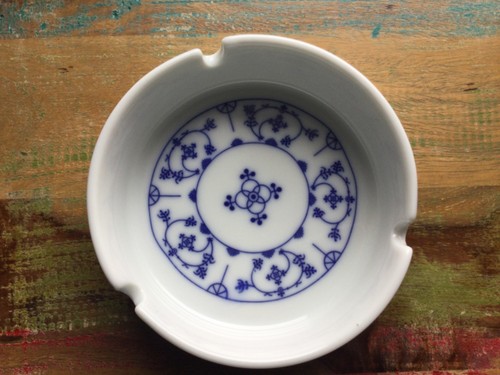 Indisch blau aschenbecher - blau,