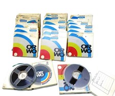 Konvolut 20x 15 cm ORWO Magnetbänder Typ 122 LN Tonbandspulen Vintage I723